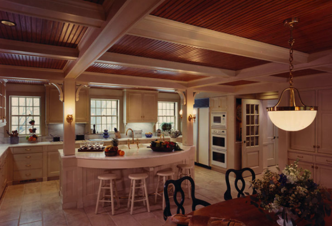 Renovated Kitchen with Woodworking