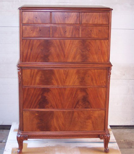 Refinished Wood Dresser