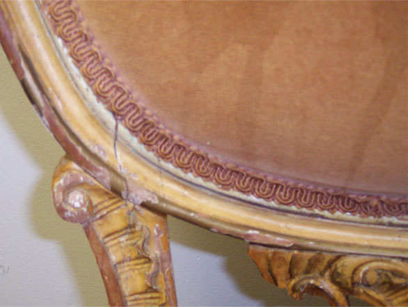 Broken Antique Furniture