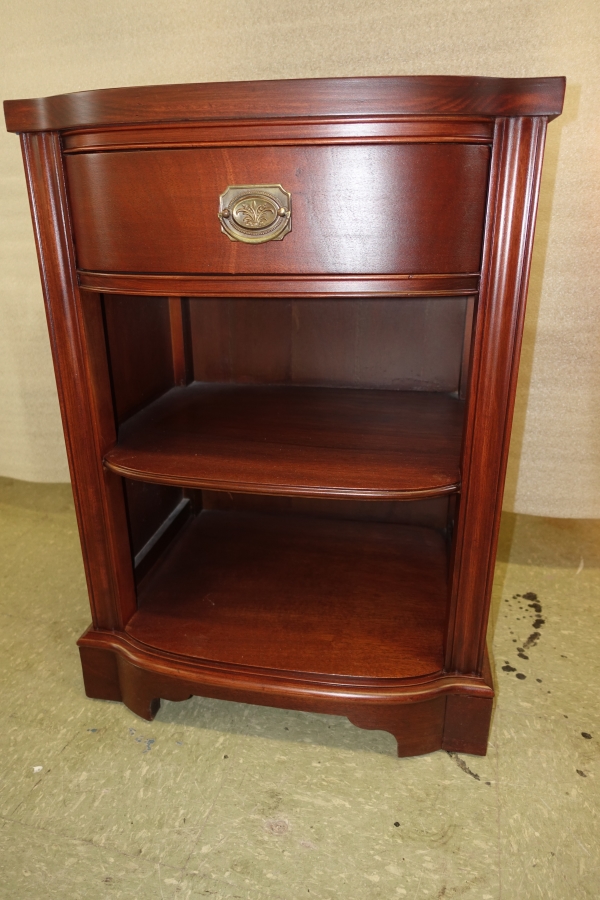 restored side table in the boston area